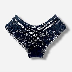 New large Black lace panty unbranded